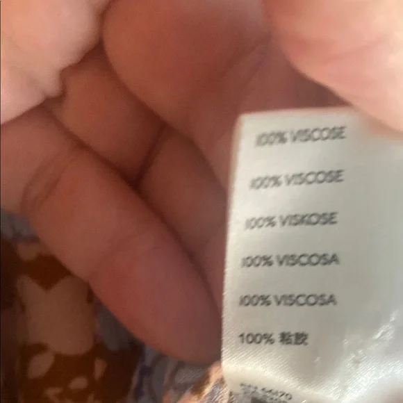 Free People -  Ruffled Sleeve & Neckline Blouse 100% Viscose zipper - Picture 16 of 16